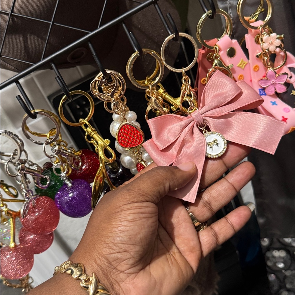 You picked bag charms/ purse extenders